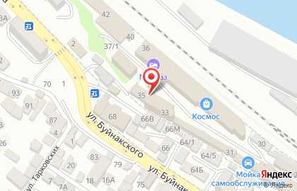 Магазин тканей в Кировском районе на карте