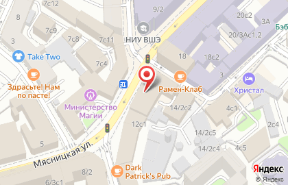 Магазин посуды и товаров для дома Kuchenland на метро Лубянка на карте