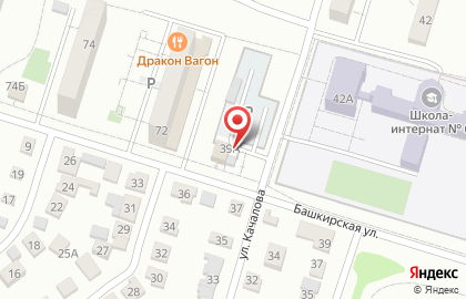Автостоянка в Волгограде на карте