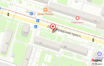 Эталон-авто на Ленинградском проспекте на карте