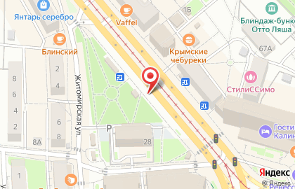 Мастерская по изготовлению ключей в Калининграде на карте