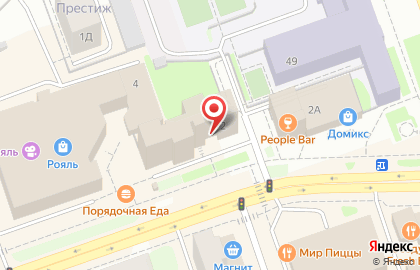 Дом рекламы на улице Петрищева на карте