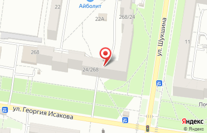 Парикмахерская Чародейка в Ленинском районе на карте