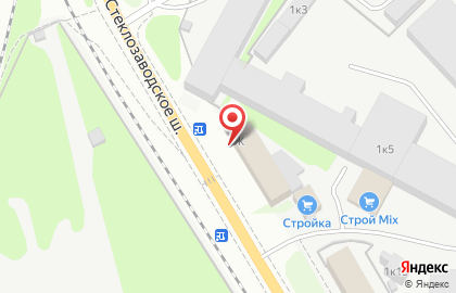 Магазин Фортуна на Стеклозаводском шоссе на карте