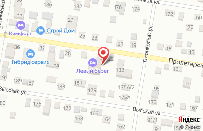 Barsushi на Пролетарской улице на карте