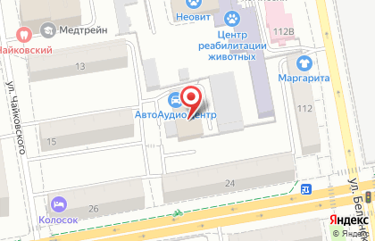 ООО АвтоАудиоЦентр-Екатеринбург на карте