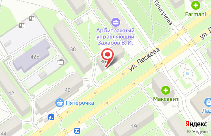 Магазин мясной продукции Лысковский Мясокомбинат в Автозаводском районе на карте