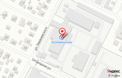 Магазин Коломенское Молоко в Москве на карте