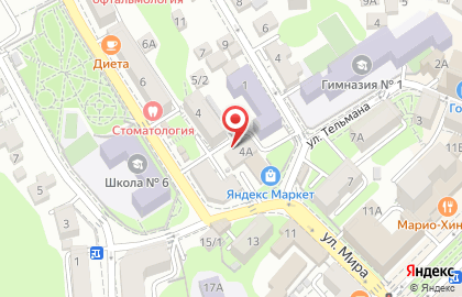 Крайтехинвентаризация-Краевое БТИ, г. Туапсе на улице Ленина на карте