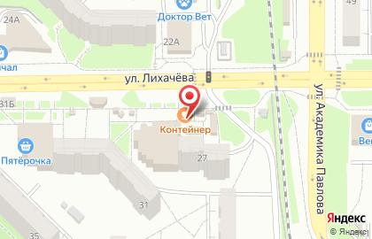 Сладости, ИП Никулин А.В. на улице Лихачёва на карте