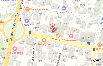 Паркет Холл на улице Красных Партизан на карте
