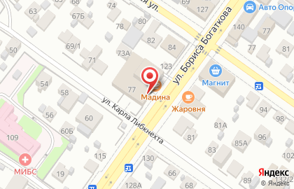Сауна в Новосибирске на карте