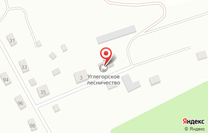 Углегорское лесничество на карте