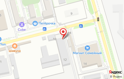 Торгово-сервисная компания Техстройконтракт на Объездной улице на карте