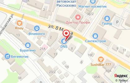 Красное & Белое в Тамбове на карте