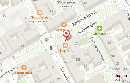 Вкусная шаверма в Санкт-Петербурге на карте