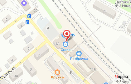 Магазин косметики и бытовой химии Магнит Косметик на улице Гайдара на карте