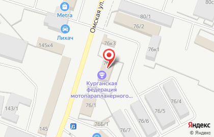Торговая компания Теплоблок на Омской улице на карте
