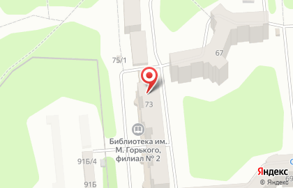 Штиль в Красноярске на карте