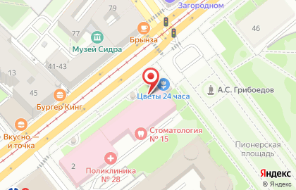 Питерские аптеки, ООО на карте