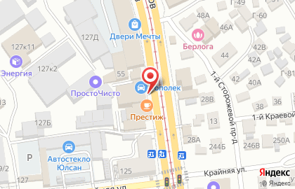 Автомагазин Тополек на улице Танкистов на карте