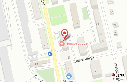 Шадринская городская больница на улице Орджоникидзе на карте