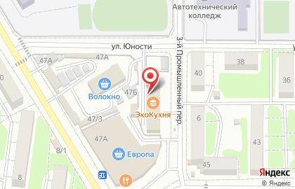 Центр коммунально-социальных услуг г.Курска на улице Менделеева на карте