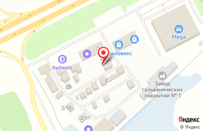 Строительная компания Дачник в Санкт-Петербурге на карте