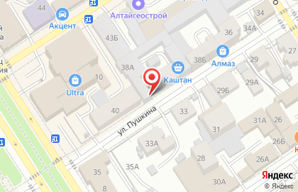 Свобода от кредитов на улице Пушкина на карте
