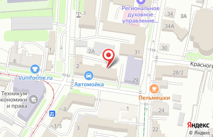 СЛАВЯНКА на улице Можайского на карте