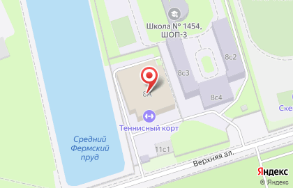 Школа тенниса Cooltennis на Петровско-Разумовской на карте