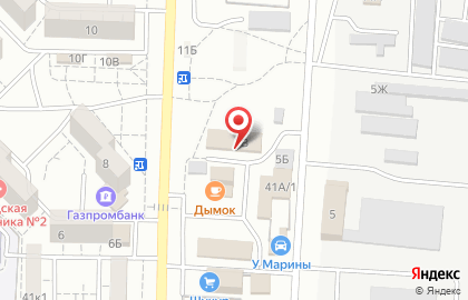 Зоомагазин Ксения на улице Аксакова на карте