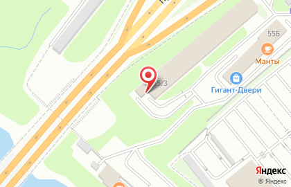Автосервис Сервис парк на Площади Гарина-Михайловского на карте
