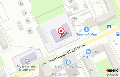 Радуга в Орджоникидзевском районе на карте