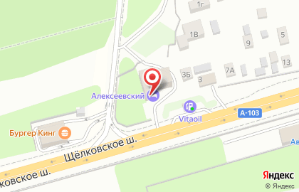 Ресторан Витязь в Балашихе на карте