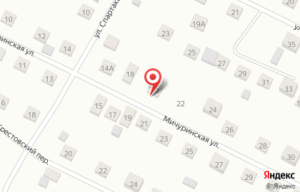 Интернет-магазин Автофишка на Мичуринской улице на карте