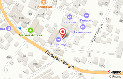 ООО Аква на Фруктовой улице на карте