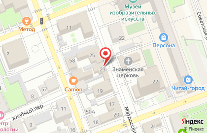 Ателье в Оренбурге на карте