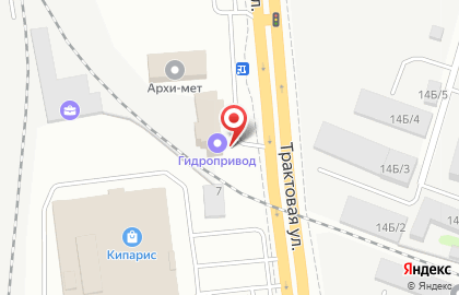 ООО Лана на Трактовой улице на карте