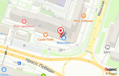 Терминал Кузнецкий на карте