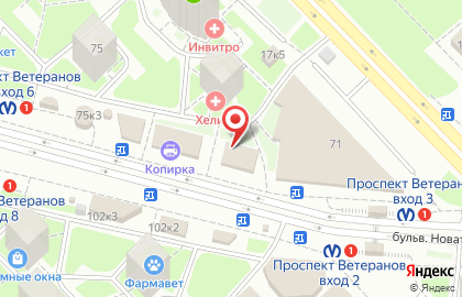 Домик в Кировском районе на карте