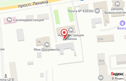 Многофункциональный центр Мои документы на проспекте Ленина на карте