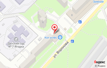 Парикмахерская Каре в Первомайском районе на карте