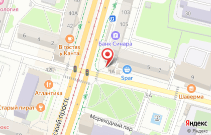 Бар Пивной Бочонок на Краснооктябрьской улице на карте
