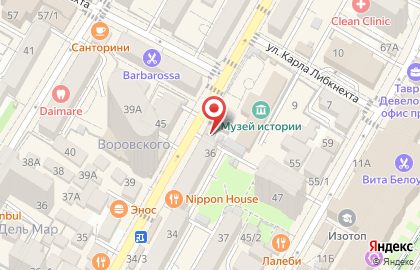 Ювелирный DOM в Центральном районе на карте