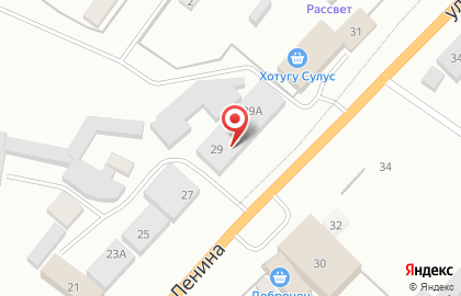 Банкомат Россельхозбанк на улице Ленина на карте