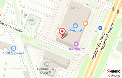 Центр рентгенодиагностики Пикассо на проспекте Ленина на карте
