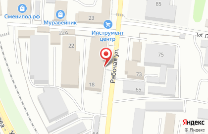 Магазин Модные Стены на улице Полежаева на карте