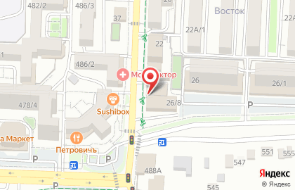 ОБЩЕСТВО С ОГРАНИЧЕННОЙ ОТВЕТСТВЕННОСТЬЮ ФАБРИКА ПО ПРОИЗВОДСТВУ ДЕТСКОЙ ОДЕЖДЫ "ДЕВОЧКИ И МАЛЬЧИКИ" на карте