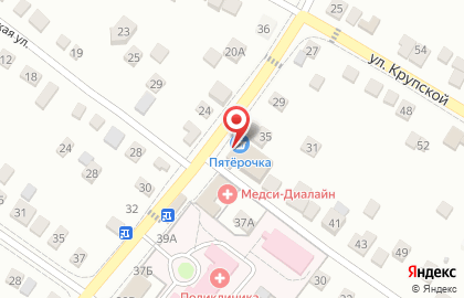 Универсам Пятёрочка на ​Самарской, 33 на карте
